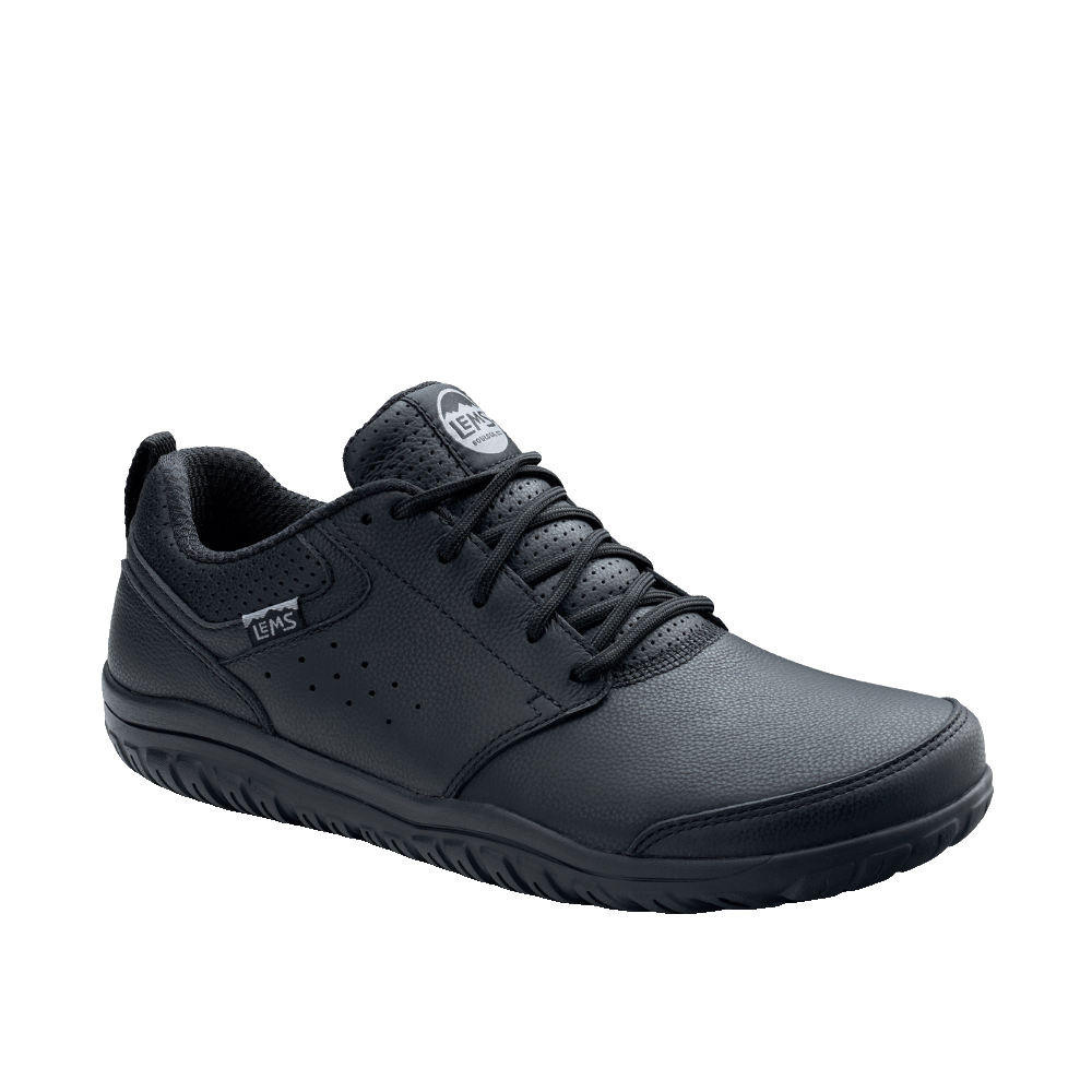 Lems Shoes Primal Zen Leather Ebony