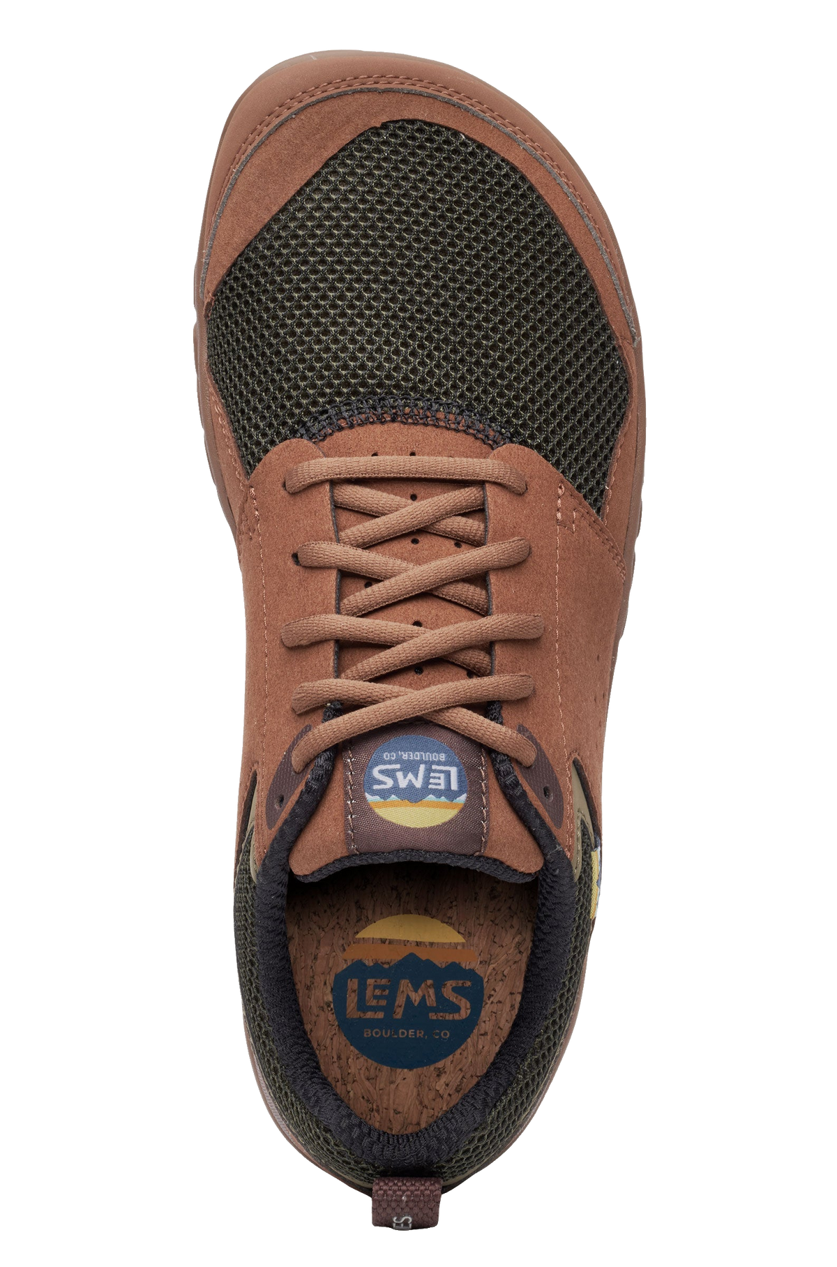 Lems Shoes Primal Zen Unisex Woodland sneaker, ovanifrån