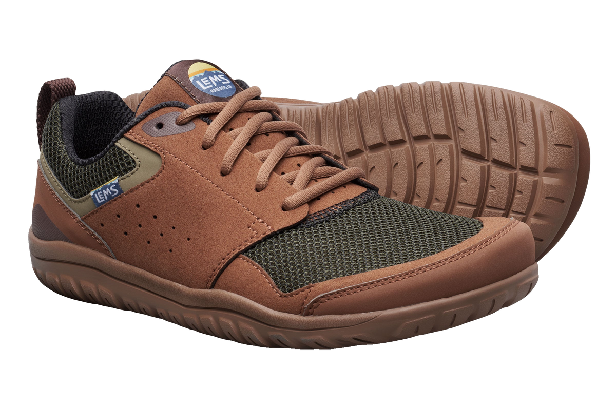 Lems Shoes Primal Zen Unisex Woodland sneaker, bakifrån