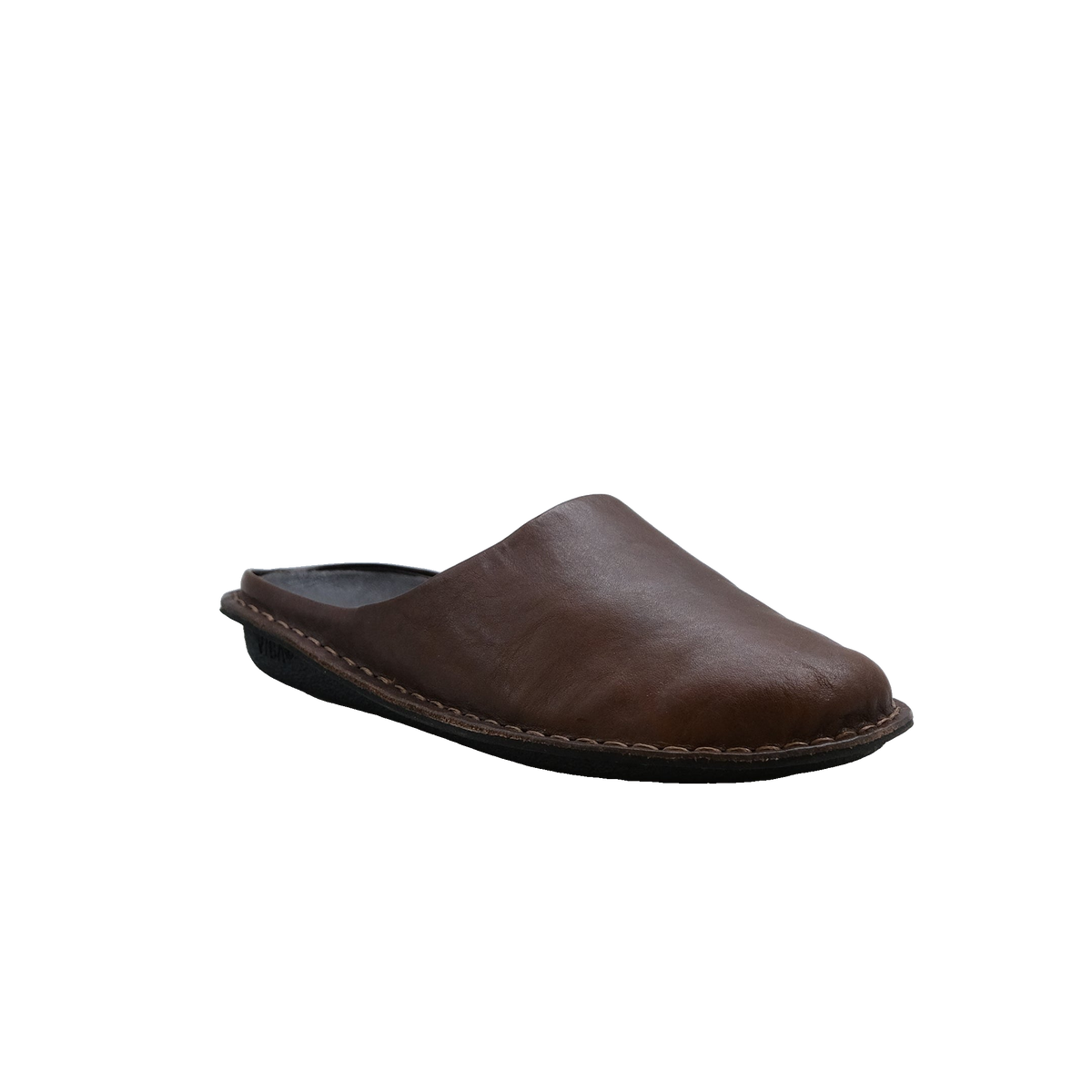 Vibae Roma Leather Unisex Cocoa Brown sko, sulan underifrån