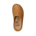 Vibae Roma Leather Unisex Fawn Tan sko, ovanifrån