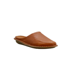 Vibae Roma Leather Unisex Cognac Brown sko, sulan underifrån