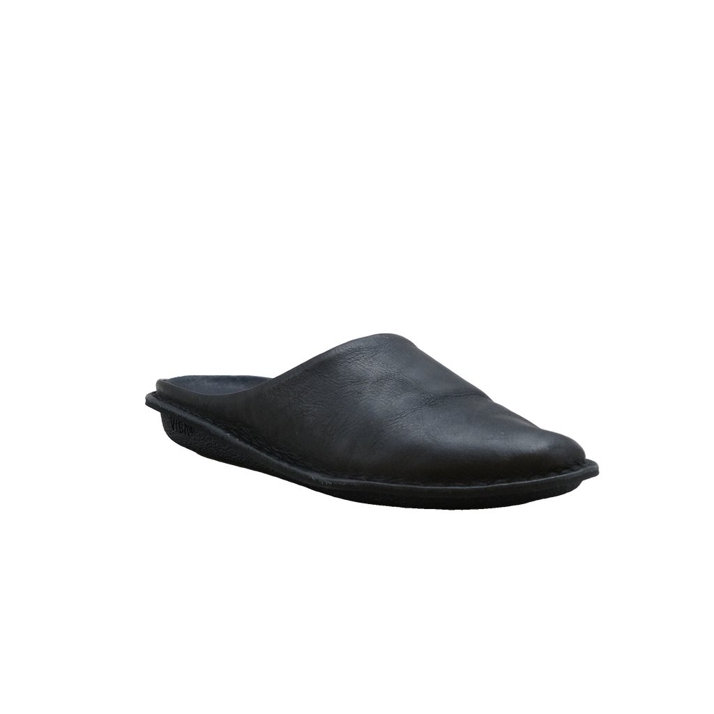 Vibae Roma Leather Unisex Preto Black sko, sulan underifrån