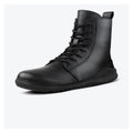 Skinners Astra II Dam Black – barfotaboot i svart läder, framvy