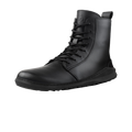 Skinners Astra II Dam Black – barfotaboot i svart läder, framvy
