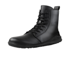 Skinners Astra II Dam Black – barfotaboot i svart läder, framvy