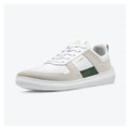 Skinners Oldschooler II Green/White – barfotasneaker i retrostil, framvy