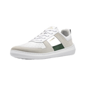 Skinners Oldschooler II Green/White – barfotasneaker i retrostil, framvy