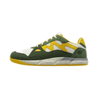 Joe Nimble Sneaker Addict Dam Green/Yellow sneaker, sedd från sidan