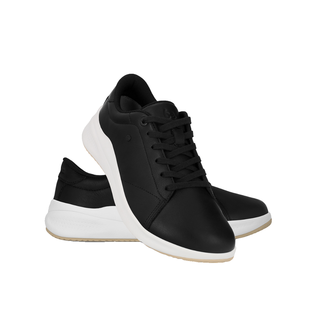 Be Lenka Streetwise Unisex Svart sneaker, bakifrån