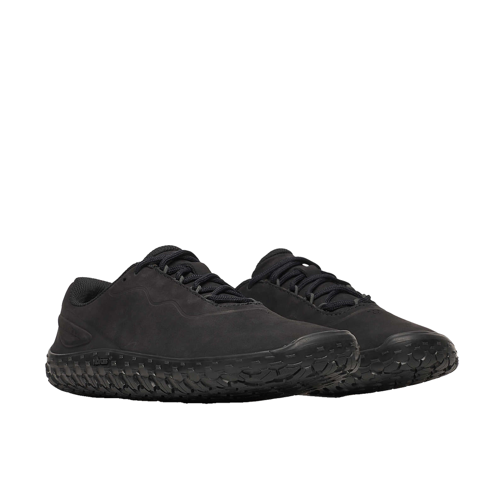 Merrell Vapor Glove 7 Leather Dam Black sneaker, ovanifrån