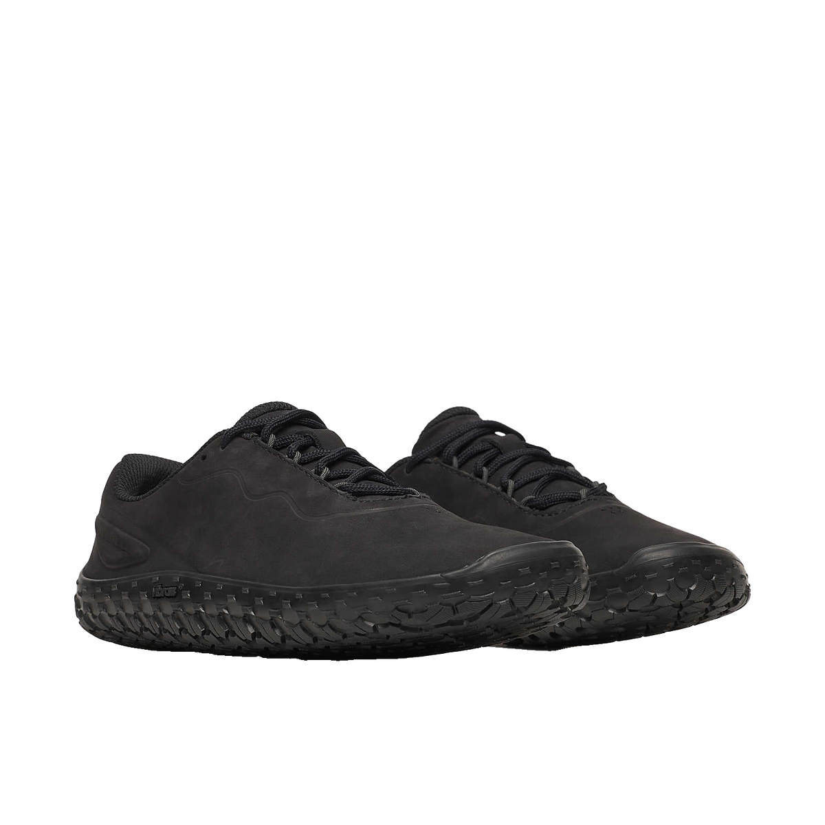 Merrell Vapor Glove 7 Leather Dam Black sneaker, ovanifrån
