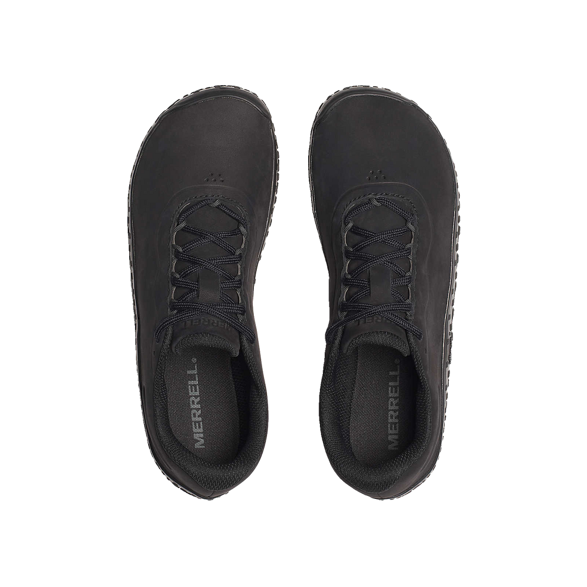 Merrell Vapor Glove 7 Leather Dam Black sneaker, sulan underifrån