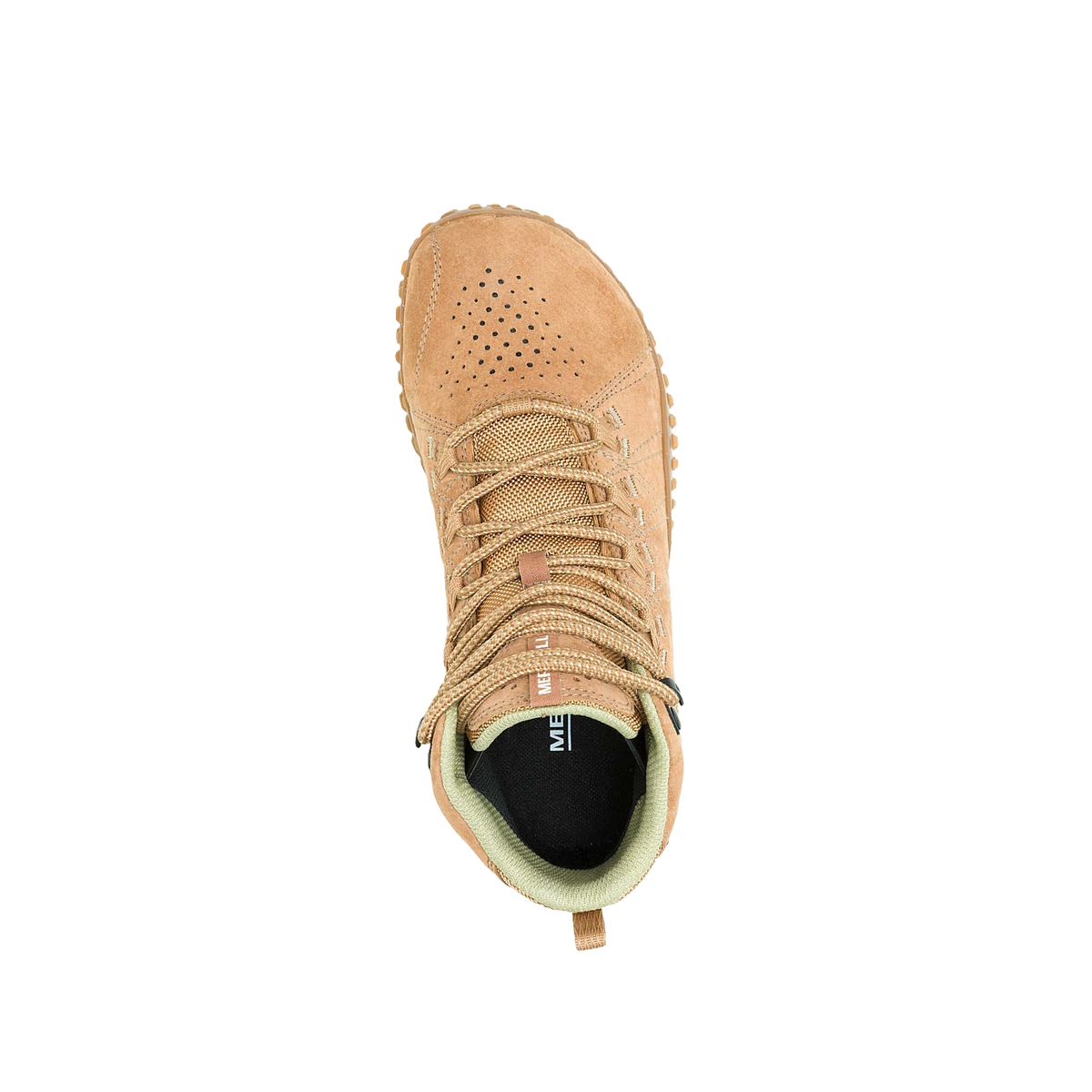 Merrell Wrapt Mid Wp Dam Tobacco vandringskänga, ovanifrån