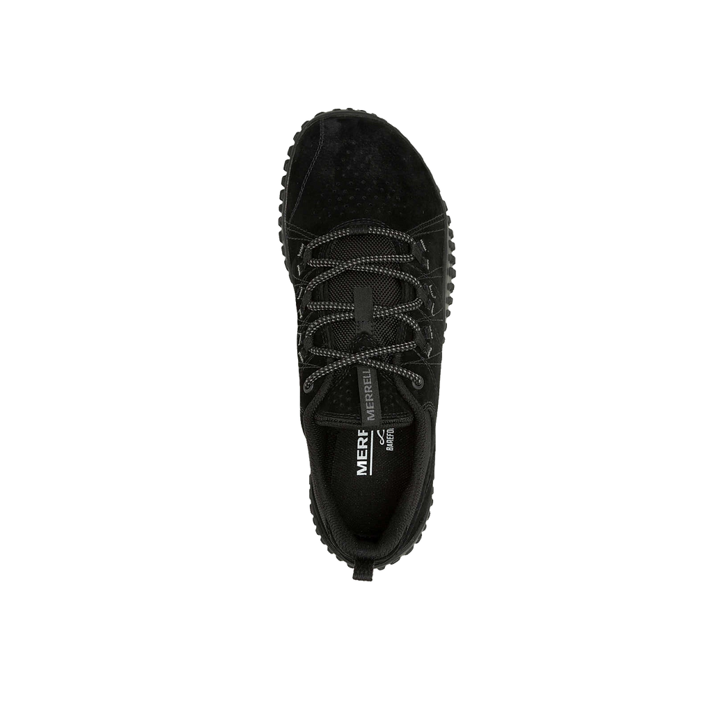 Merrell Wrapt Mid Dam Black/Black vandringssko, ovanifrån