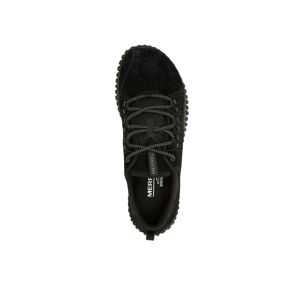 Merrell Wrapt Mid Dam Black/Black vandringssko, ovanifrån
