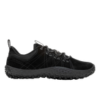 Merrell Wrapt Mid Herr Black/Black vandringssko, sedd från sidan