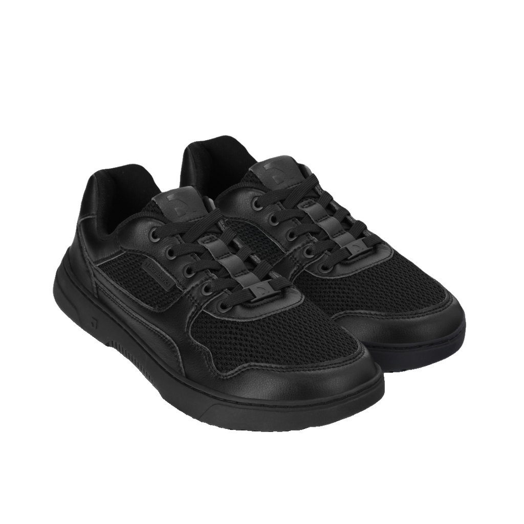 Barebarics Zing Fresh Unisex Svart sneaker, bakifrån
