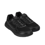 Barebarics Zing Fresh Unisex Svart sneaker, bakifrån