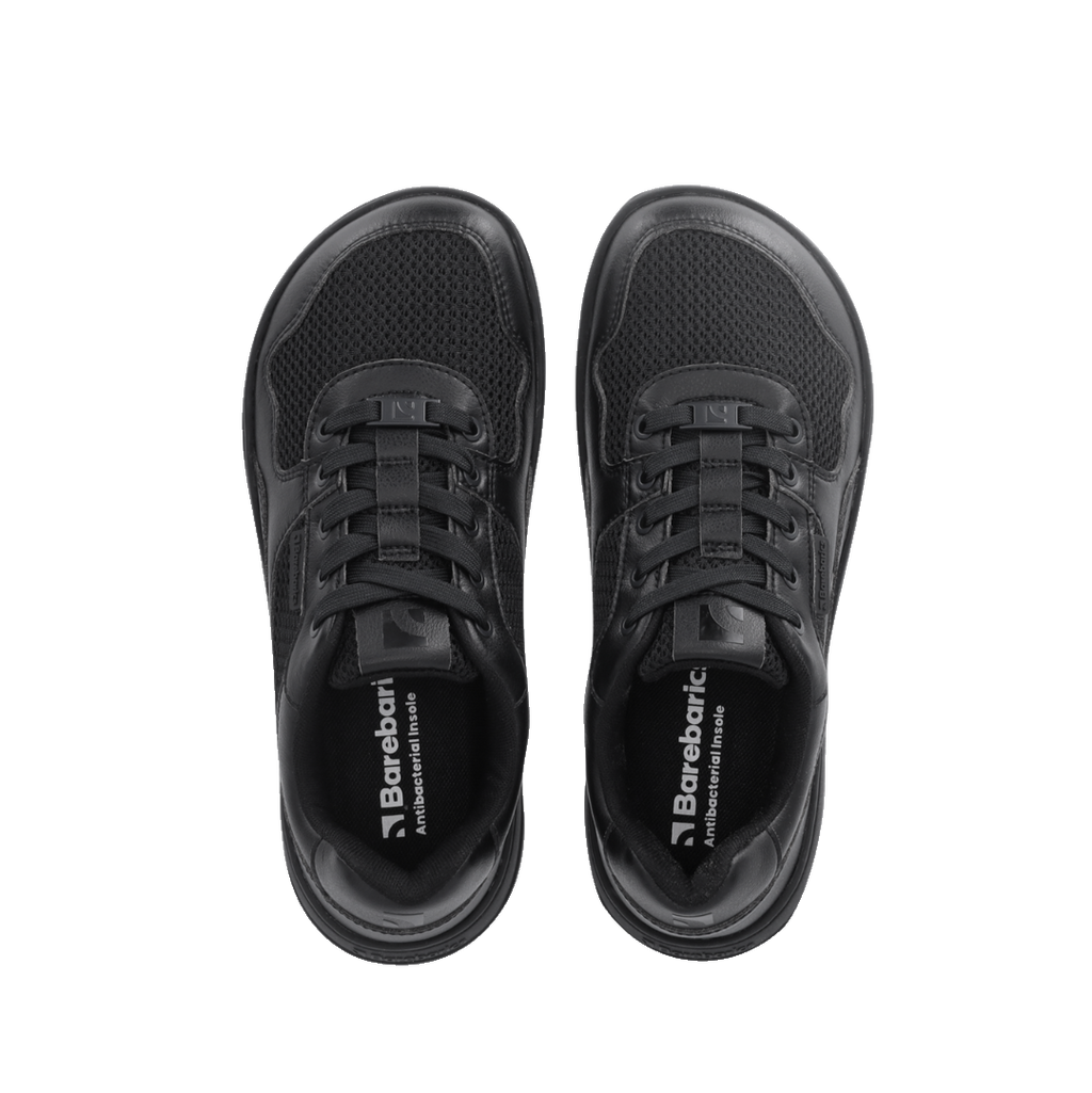 Barebarics Zing Fresh Unisex Svart sneaker, ovanifrån