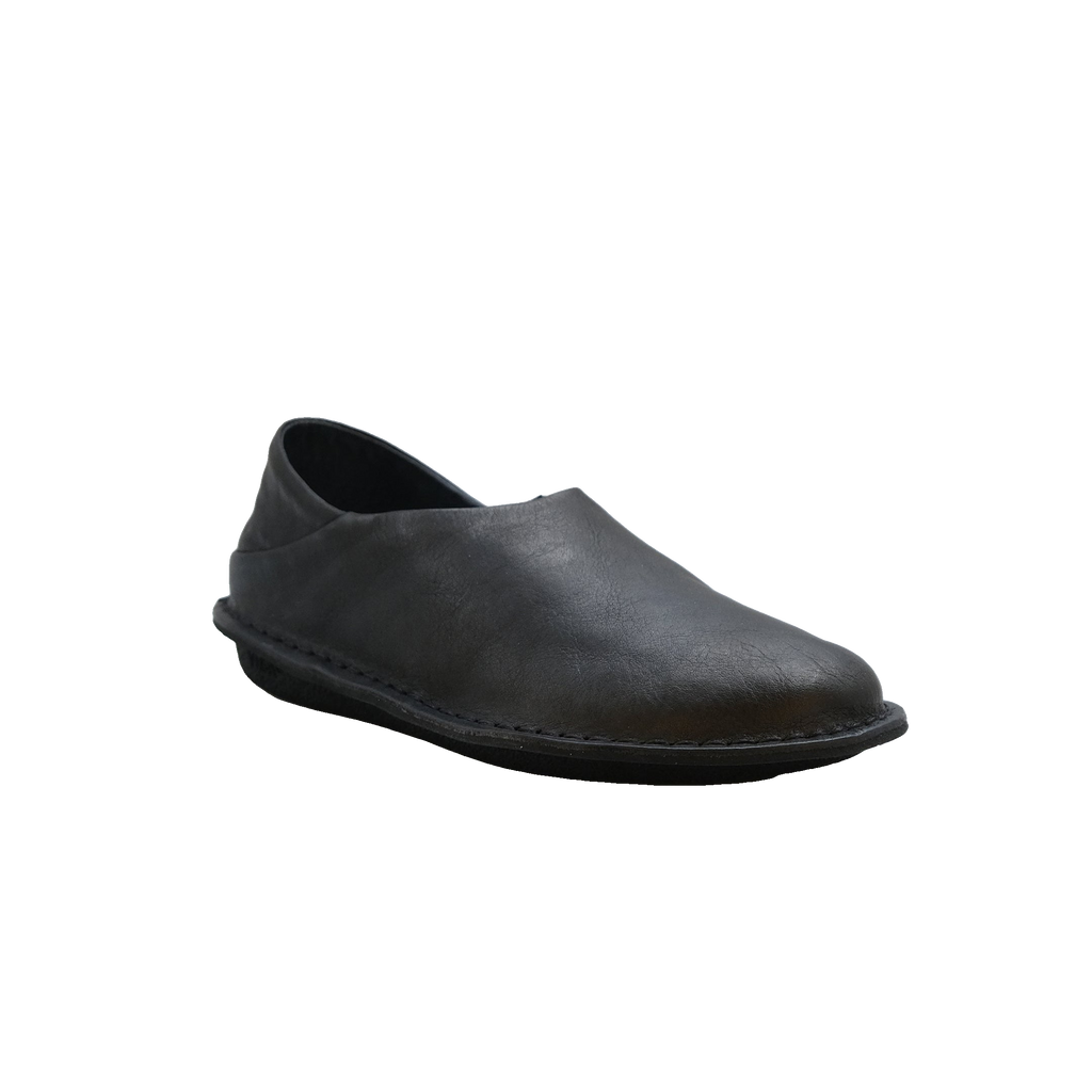 Vibae Zuma Leather Unisex Preto Black sko, sulan underifrån