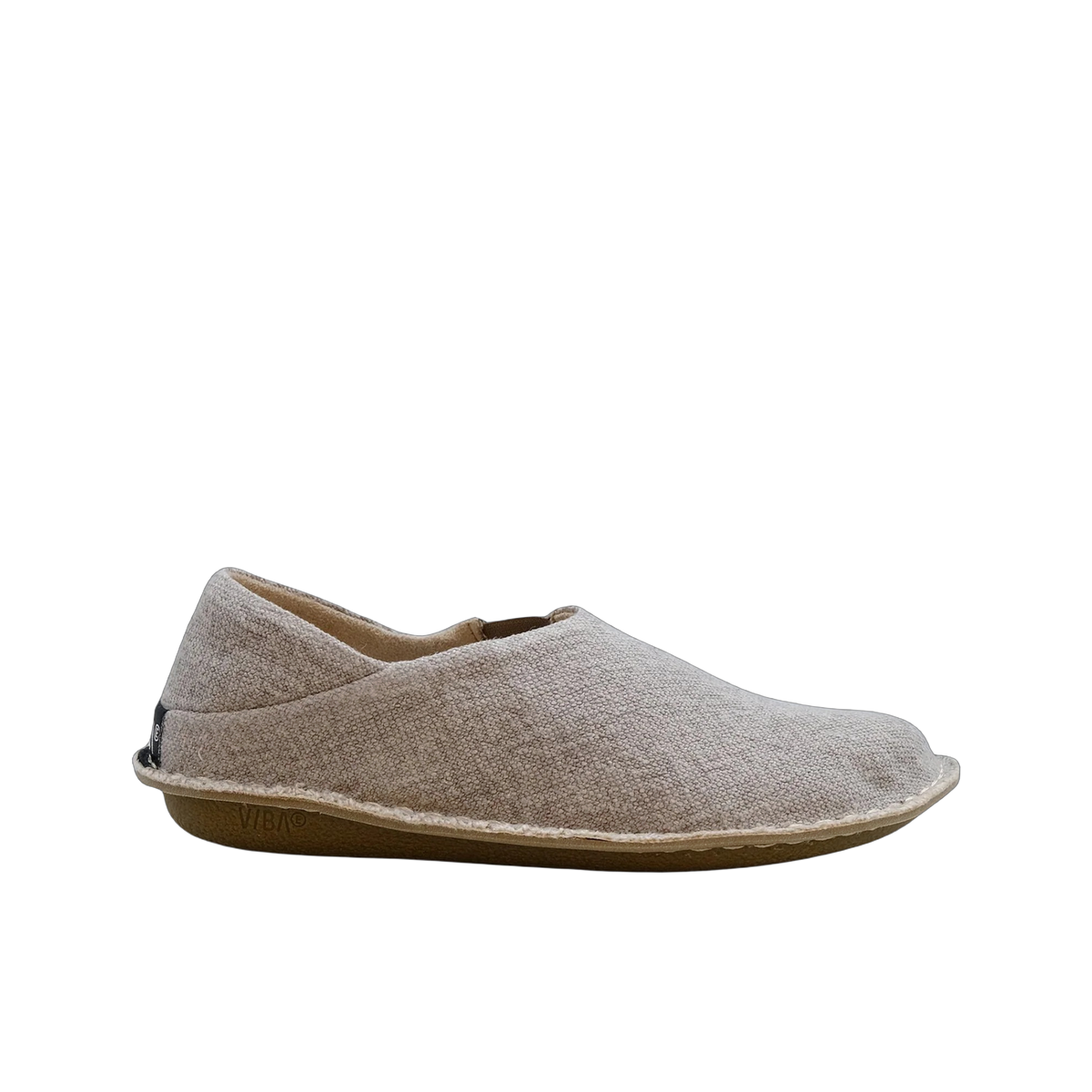 Vibae Zuma Linen Unisex Sand Dollar sko, sedd från sidan